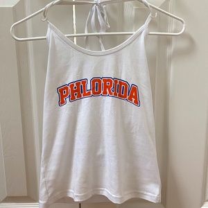 UF AEPhi Game Day Halter Top